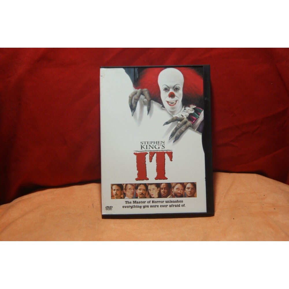 Stephen King's It (DVD, 1990) Snapcase Tim Curry Horror Vintage Classic